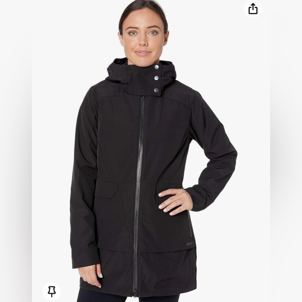 Marmot Women’s Piera Featherless Component 3-in-1 Jacket In Black NWT